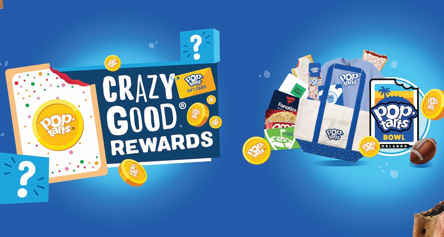 Pop-Tarts Crazy Good Rewards Program Mobile