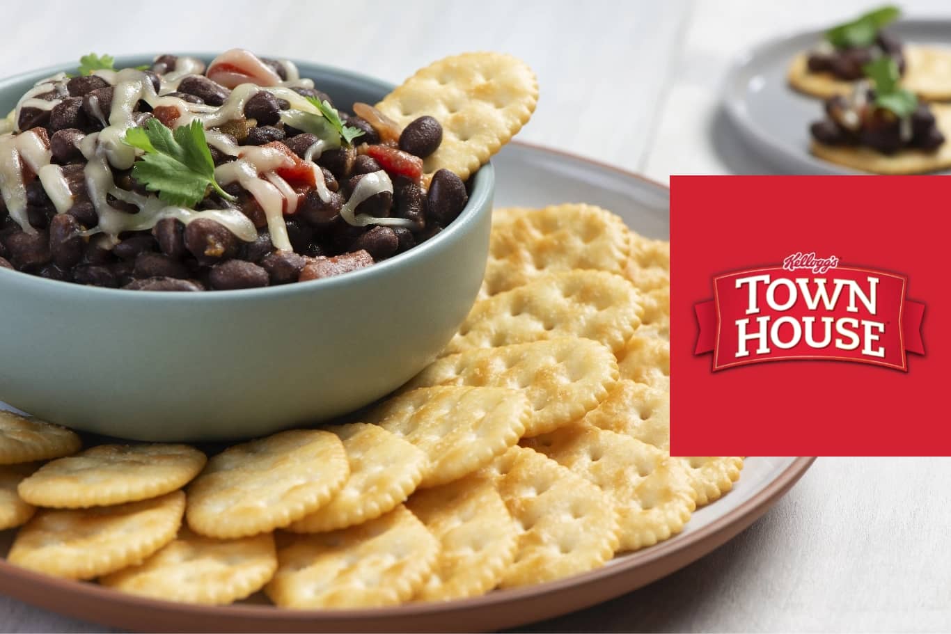 Townhouse crackers and dip